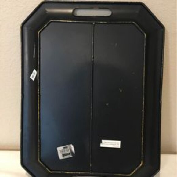 LARGE DECORATIVE METAL TRAY - Picture 4 of 4